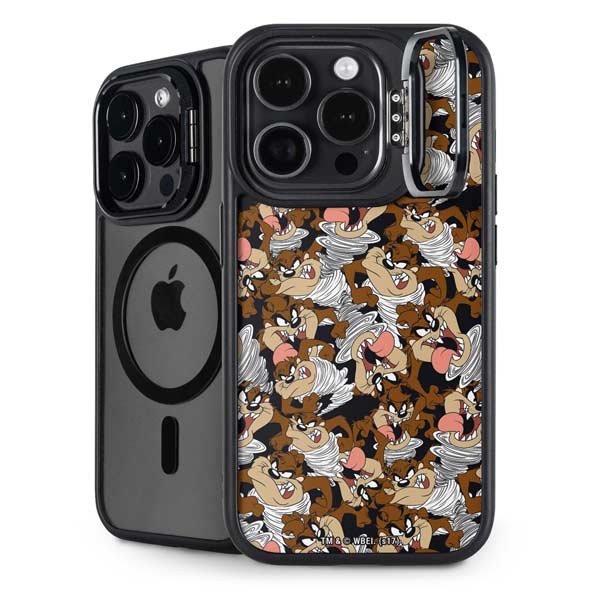 Looney Tunes Taz Super Sized Pattern iPhone Cases