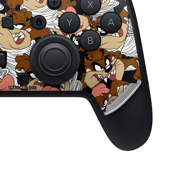 Looney Tunes Taz Super Sized Pattern Nintendo Switch 2 (2025) Pro ...