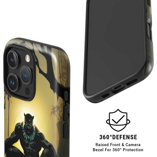 Marvel Black Panther TChalla King of Wakanda iPhone 16 Pro Max Magsafe Impact Case