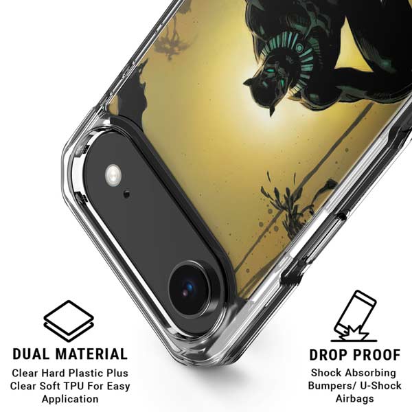 Marvel Black Panther TChalla King of Wakanda iPhone 17 Air Clear Case