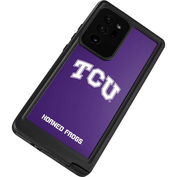Texas Christian University TCU Horned Frogs Galaxy Note20 Ultra 5G Waterproof Case