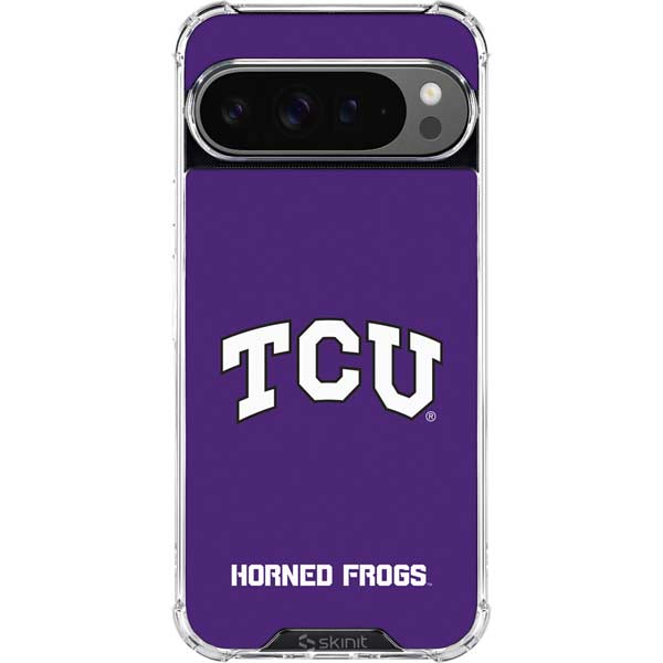 Texas Christian University TCU Horned Frogs Google Pixel 10 Pro Clear Case