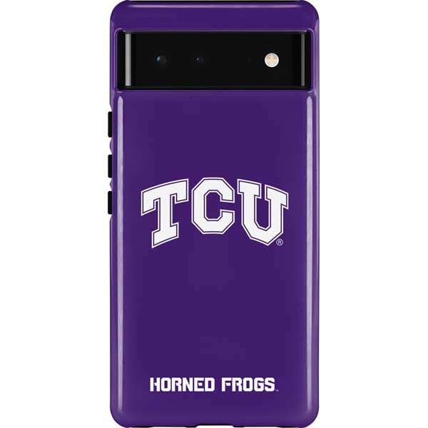 Texas Christian University TCU Horned Frogs Google Pixel 6 Impact Case