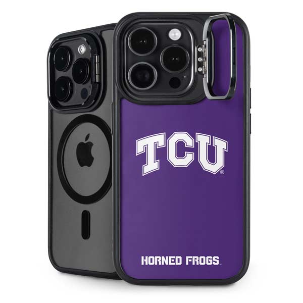 Texas Christian University TCU Horned Frogs iPhone 14 Pro Kickstand Case