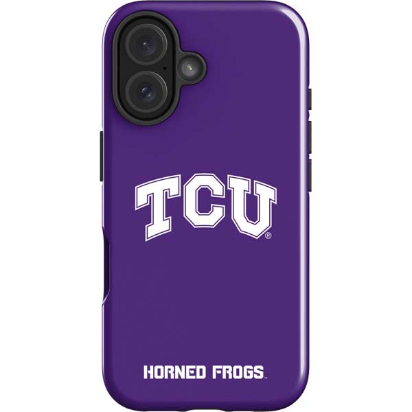 Texas Christian University TCU Horned Frogs iPhone 16 Impact Case