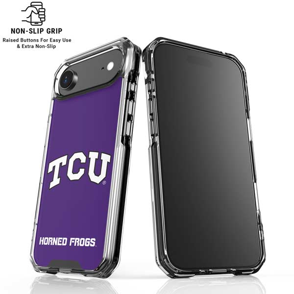 Texas Christian University TCU Horned Frogs iPhone 17 Air Clear Case