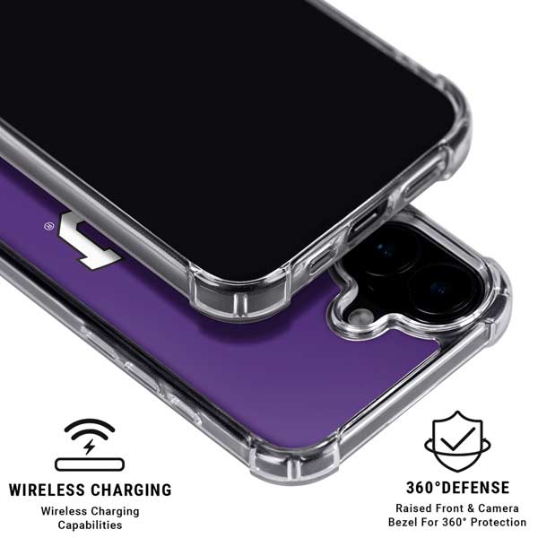 Texas Christian University TCU Horned Frogs iPhone 17 Clear Case