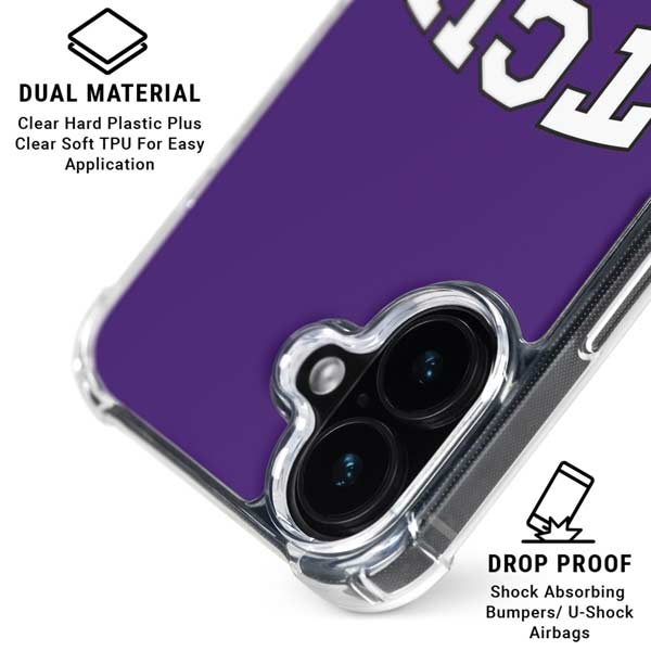 Texas Christian University TCU Horned Frogs iPhone 17 Clear Case
