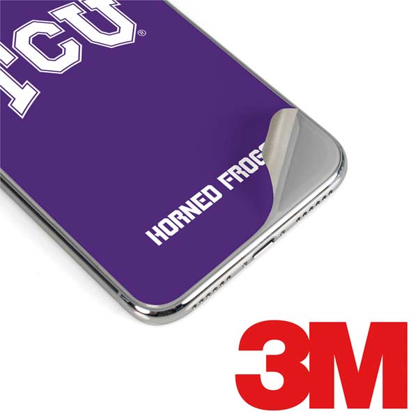 Texas Christian University TCU Horned Frogs iPhone XS Skin