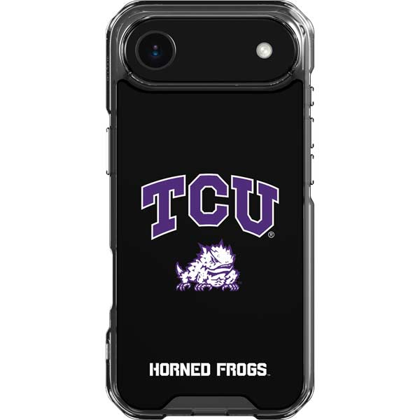 Texas Christian University TCU Horned Frogs Logo iPhone 17 Air Clear Case
