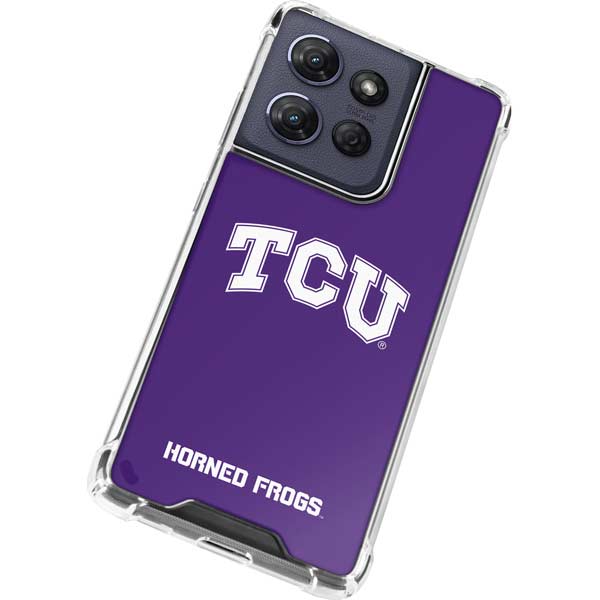 Texas Christian University TCU Horned Frogs Moto G 5G (2025) Clear Case