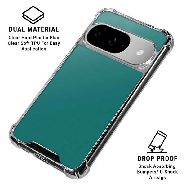 Teal Google Pixel 10 Clear Case