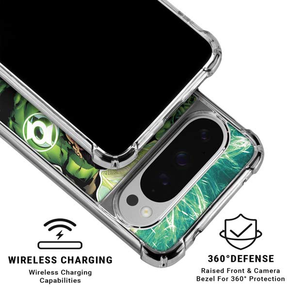 DC Comics Green Lantern Sinestro Secret Files and Origins Cover #1 By Geoff Johns Google Pixel 10 Pro XL Clear Case
