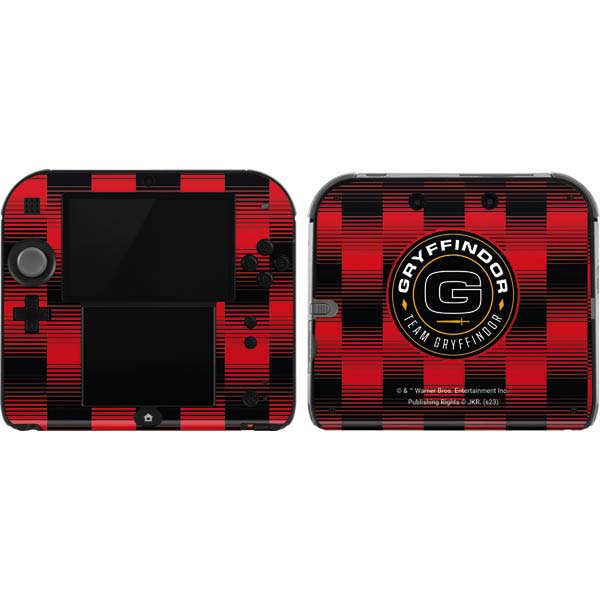Wizarding Worlds Harry Potter Team Gryffindor Nintendo Skins