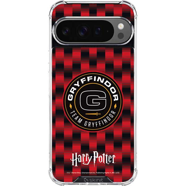 Wizarding Worlds Harry Potter Team Gryffindor Google Pixel 10 Pro XL Clear Case