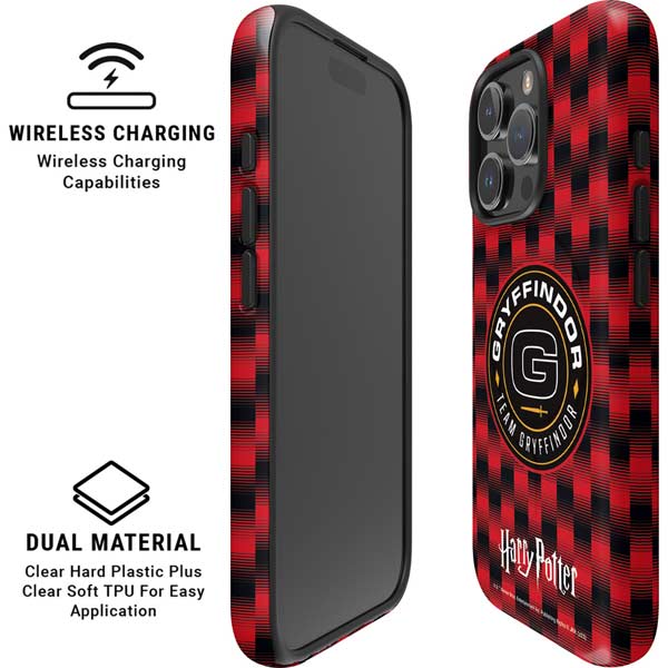 Wizarding Worlds Harry Potter Team Gryffindor iPhone 16 Pro Magsafe Impact Case