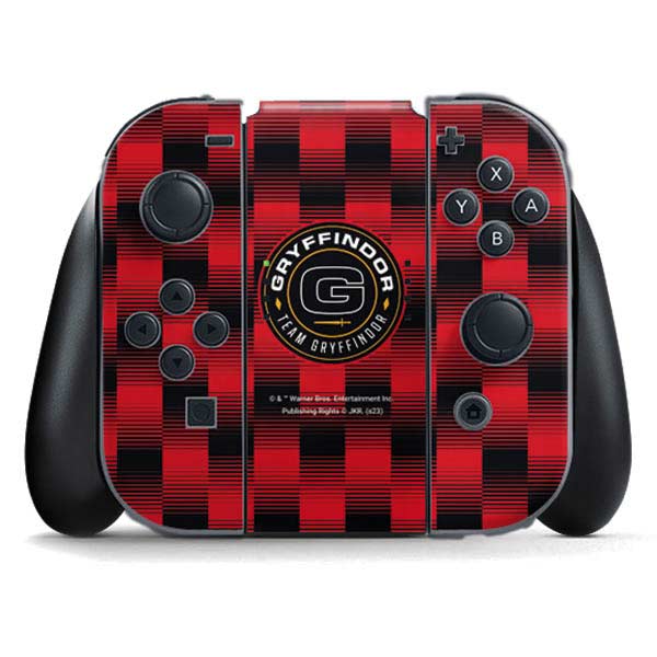 Wizarding Worlds Harry Potter Team Gryffindor Nintendo Skins