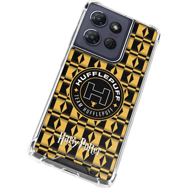 Wizarding Worlds Harry Potter Team Hufflepuff Moto G Power 5G (2025) Clear Case