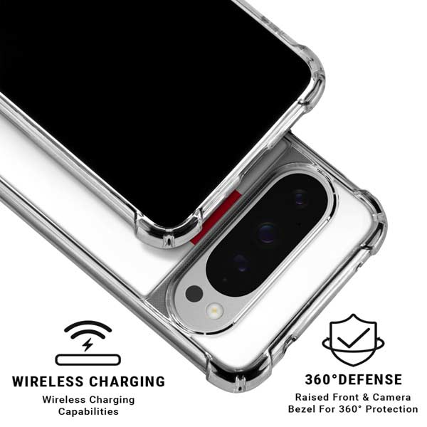Team Satoshi Google Pixel 10 Pro XL Clear Case