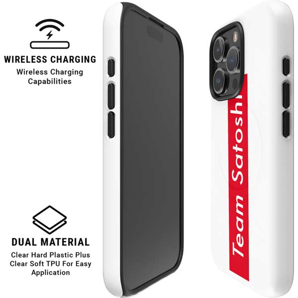Team Satoshi iPhone 16 Pro Max Magsafe Impact Case