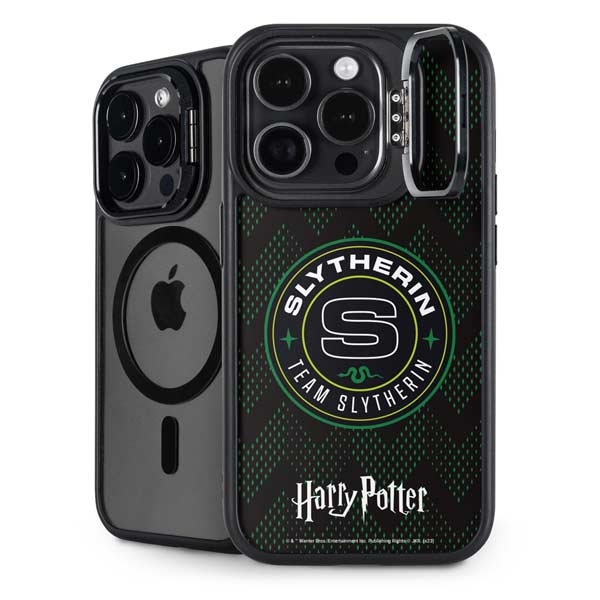 Wizarding Worlds Harry Potter Team Slytherin iPhone 14 Pro Kickstand Case
