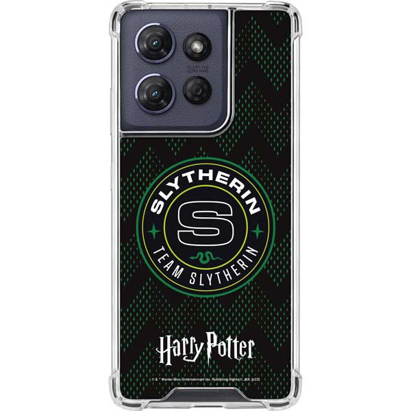 Wizarding Worlds Harry Potter Team Slytherin Moto G Stylus 5G (2025) Clear Case