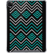 Techno Chevron iPad Cases