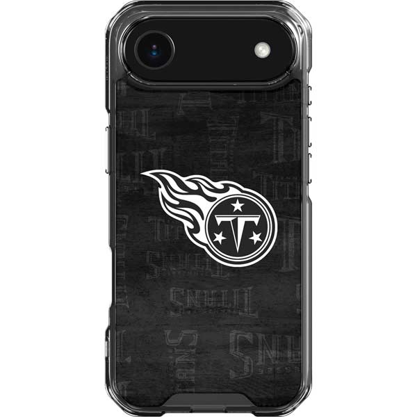 NFL Tennessee Titans Black & White iPhone 17 Air Clear Case