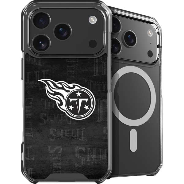 NFL Tennessee Titans Black & White iPhone 17 Pro MagSafe Case