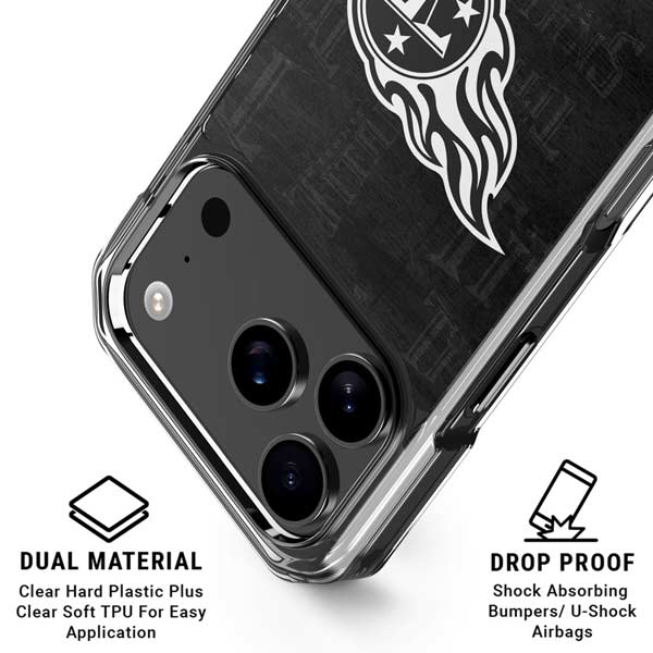 NFL Tennessee Titans Black & White iPhone 17 Pro MagSafe Case