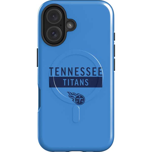 NFL Tennessee Titans Blue Performance Series iPhone 16 Magsafe Impact Case