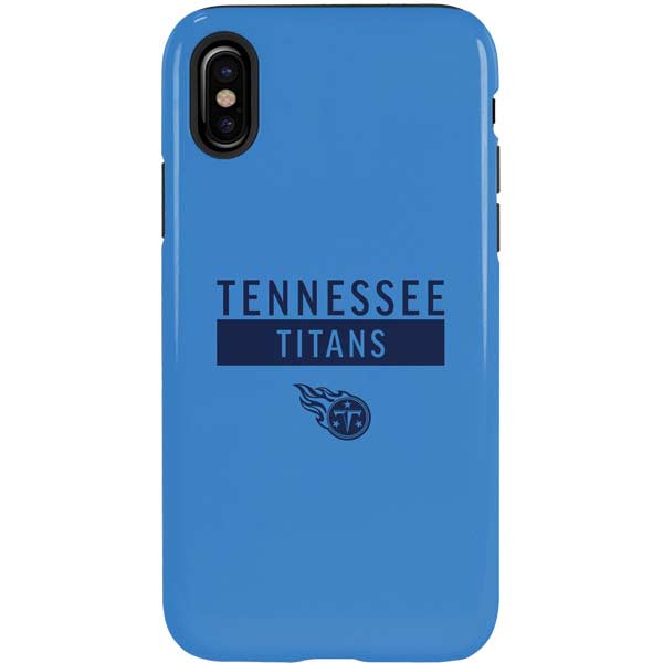 NFL Tennessee Titans Blue Performance Series iPhone XS Pro Case