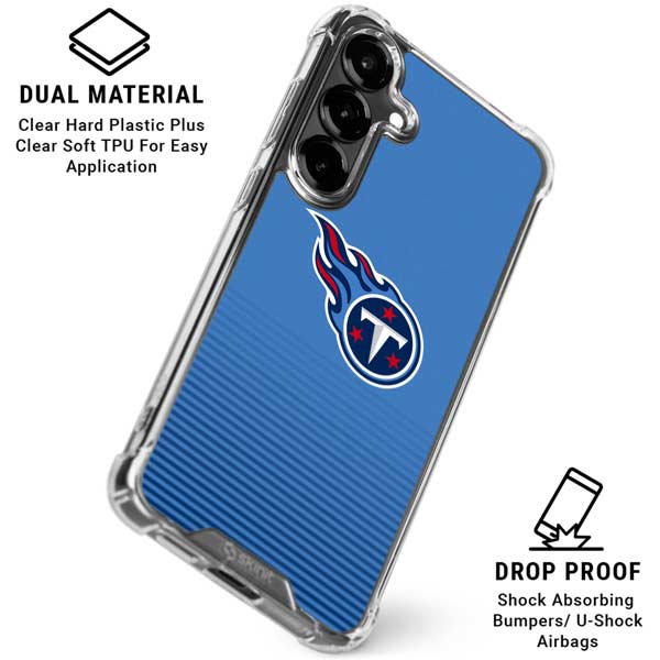 NFL Tennessee Titans Breakaway Galaxy S26 Plus Clear Case