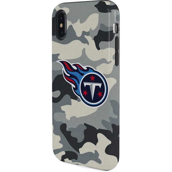 NFL Tennessee Titans Camo iPhone XS Pro Case