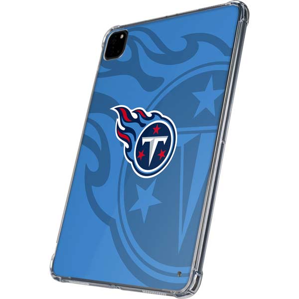 NFL Tennessee Titans Double Vision iPad Pro 11in (2024) Clear Case