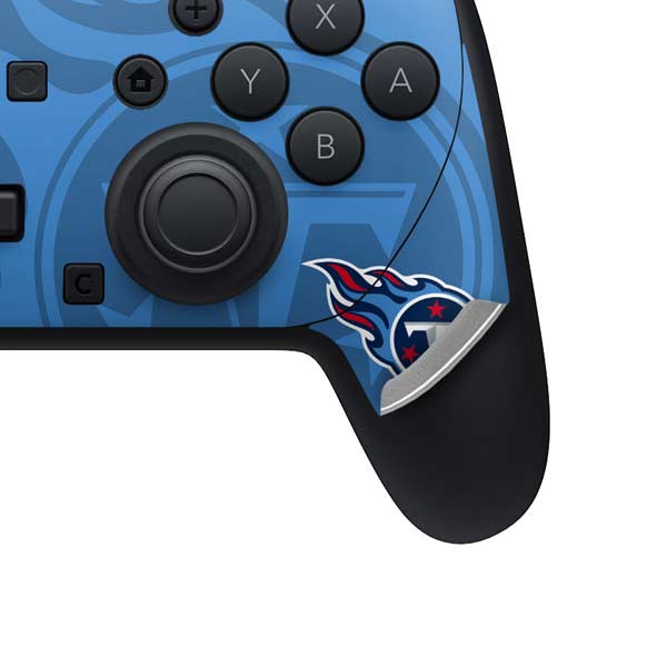 NFL Tennessee Titans Double Vision Nintendo Switch 2 (2025) Pro Controller Skin