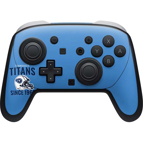 NFL Tennessee Titans Helmet Nintendo Switch 2 (2025) Pro Controller Skin