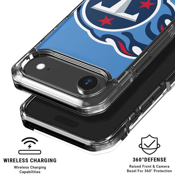NFL Tennessee Titans Large Logo iPhone 17 Air Clear Case