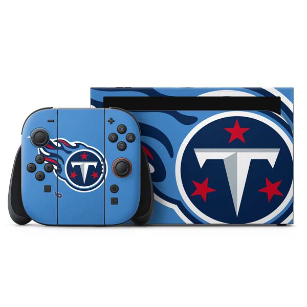 NFL Tennessee Titans Large Logo Nintendo Switch 2 (2025) with Joy-Con Skin