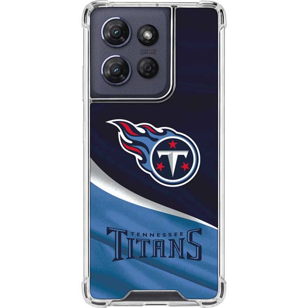NFL Tennessee Titans Moto G 5G (2025) Clear Case