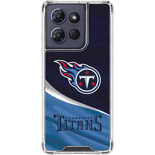 NFL Tennessee Titans Moto G Power 5G (2025) Clear Case