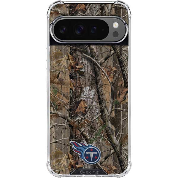 NFL Tennessee Titans Realtree AP Camo Google Pixel 10 Pro XL Clear Case