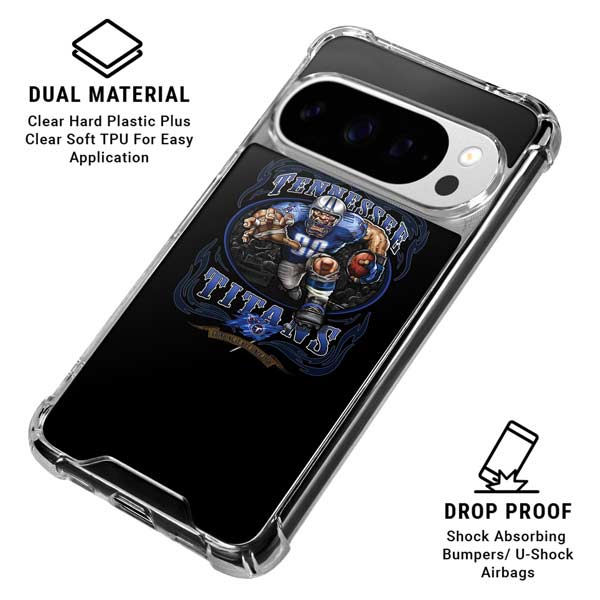 Liquid Blue NFL Tennessee Titans Running Back Google Pixel 10 Pro XL Clear Case