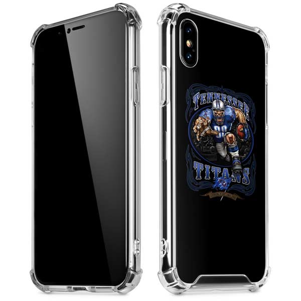 Liquid Blue NFL Tennessee Titans Running Back iPhone X/XS Clear Case