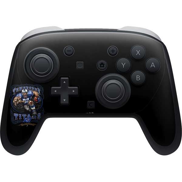 Liquid Blue NFL Tennessee Titans Running Back Nintendo Switch 2 (2025) Pro Controller Skin