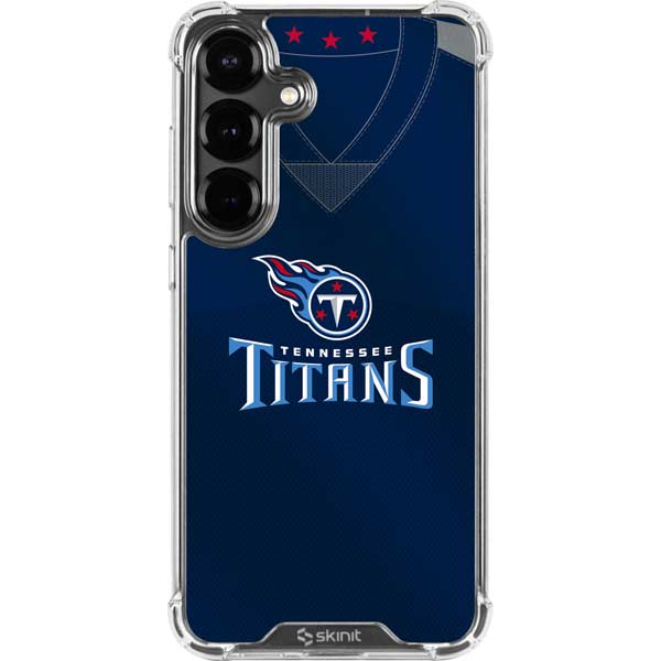 NFL Tennessee Titans Team Jersey Galaxy S26 Clear Case