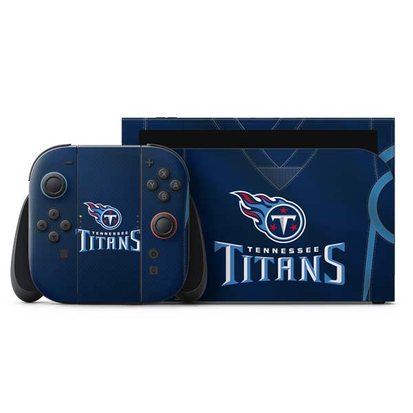 NFL Tennessee Titans Team Jersey Nintendo Switch 2 (2025) with Joy-Con Skin