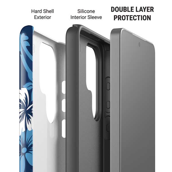 NFL Tennessee Titans Tropical Print Galaxy S26 Ultra Impact Case