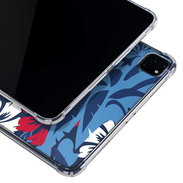 NFL Tennessee Titans Tropical Print iPad Pro 11in (2024) Clear Case