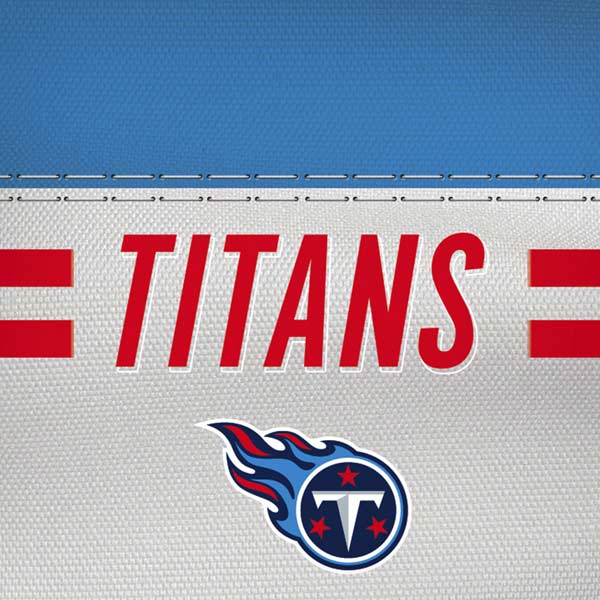 NFL Tennessee Titans White Striped iPhone XS Pro Case